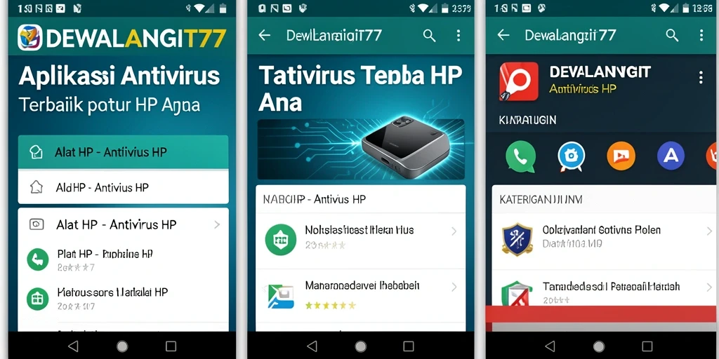 Tampilan antarmuka DEWALANGIT77 yang bersih dan intuitif.